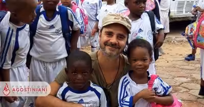 Kinshasa, insieme ai missionari agostiniani