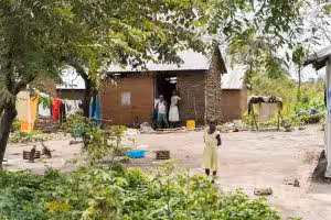 Campo profughi Kaka 1 a Dungu