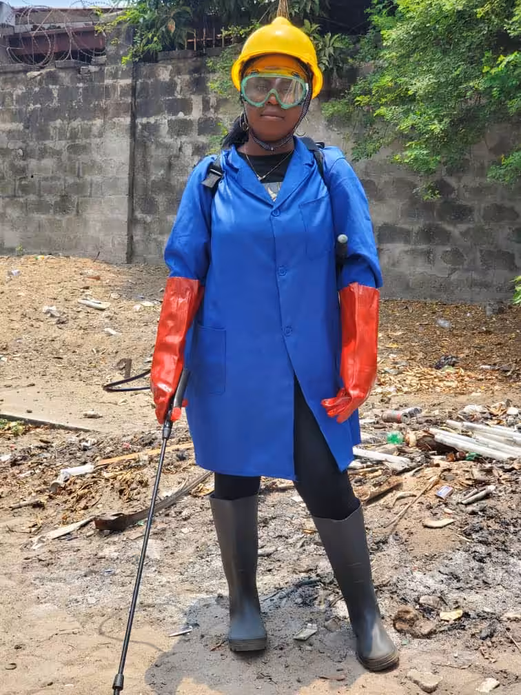 A women's cooperative in Kinshasa