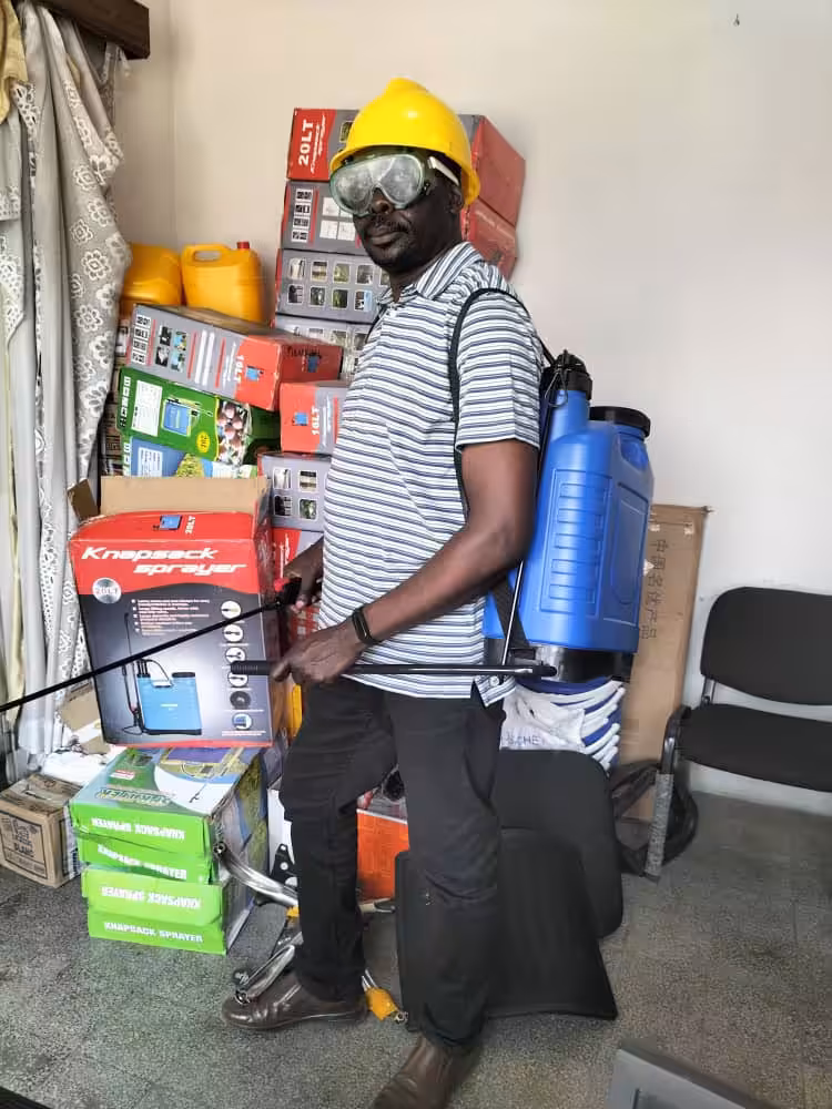 A women's cooperative in Kinshasa